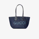 Gucci Totissima Reversible Tote Dark Blue Denim