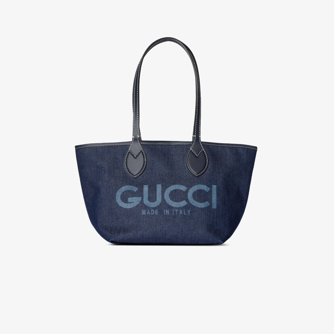 Gucci Totissima Reversible Tote Dark Blue Denim