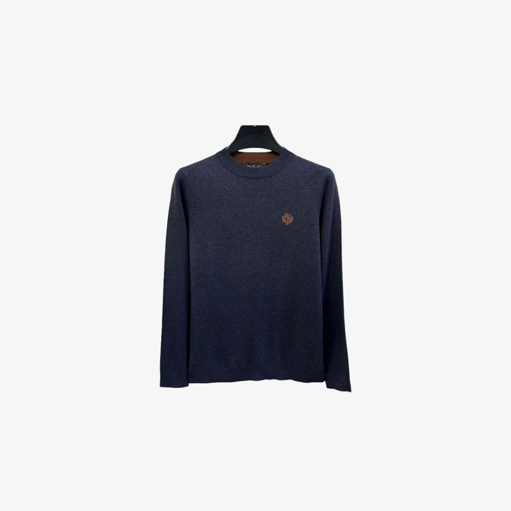Loro Piana Logo Knit Sweater