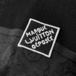 Louis Vuitton Monogram Jacquard Long-Sleeved Polo Shirt