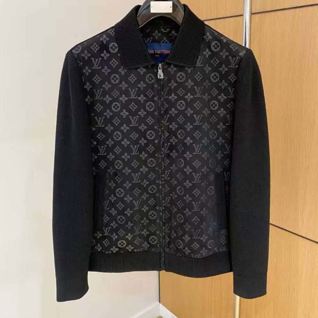 Louis Vuitton Monogram Zip-Up Jacket