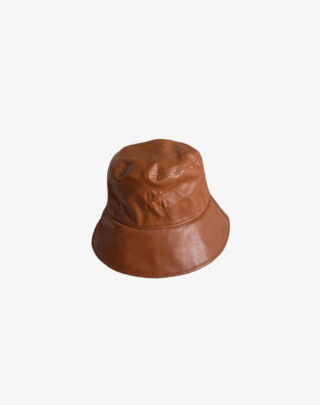 Miu Miu Leather Bucket Hat