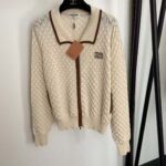 Miu Miu Logo Knit Cardigan