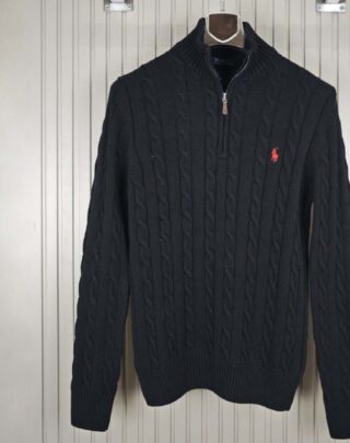 Polo Ralph Lauren Cable-Knit Half-Zip Sweater