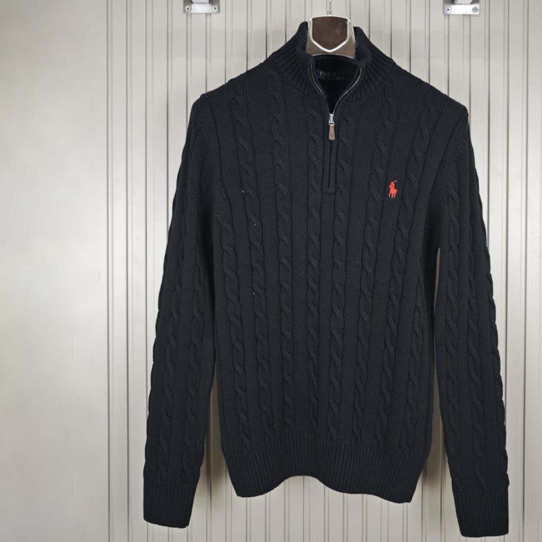 Polo Ralph Lauren Cable-Knit Half-Zip Sweater