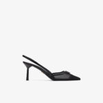 Prada Mesh Slingback Pumps