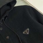 Prada Technical Ribbed Hoodie