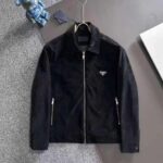 Prada Cotton Velvet Blouson Jacket