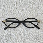 Miu Miu Round Black Eyeglasses – Super Master Quality AAA - Image 2