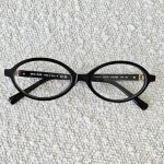 Miu Miu Round Black Eyeglasses – Super Master Quality AAA - Image 4
