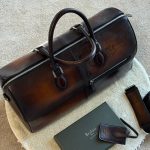 Berluti Patina Leather Travel Bag photo