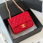 Chanel Classic 17cm Rectangular Mini Flap – Structured Hard Leather Edition - Image 2