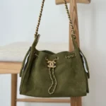 Chanel 25 Mini Hobo Bag 22cm – Purple Suede Calfskin, Gold Metal, Super Master - Image 4