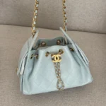 Chanel 25 Mini Hobo Bag 22cm VIP Light Blue