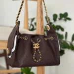 Chanel 25 Mini Hobo Bag 22cm VIP Brown