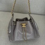 Chanel 25 Mini Hobo Bag 22cm VIP Dark Gray