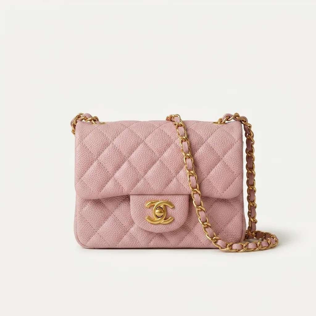 thumb Chanel Classic 17cm Rectangular Mini Flap – Structured Hard Leather Edition - Image 1
