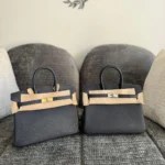Birkin-togo-leather-25-Charcoal-Grey