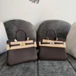 Birkin-togo-leather-25-Dark-Brown