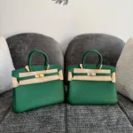 Birkin-togo-leather-25-Dark-Green