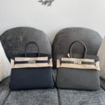 Birkin-togo-leather-25-Navy-Blue-and-Grey