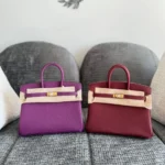 Birkin-togo-leather-25-Purple-and-Crimson