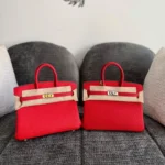 Birkin-togo-leather-25-Red