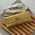 Bottega-Andiamo-Clutch-Gold-2