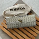 Bottega-Andiamo-Clutch-Silver