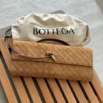 Bottega-Andiamo-Clutch-Tan