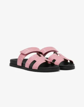 Chypre Hermes Croc Sandals