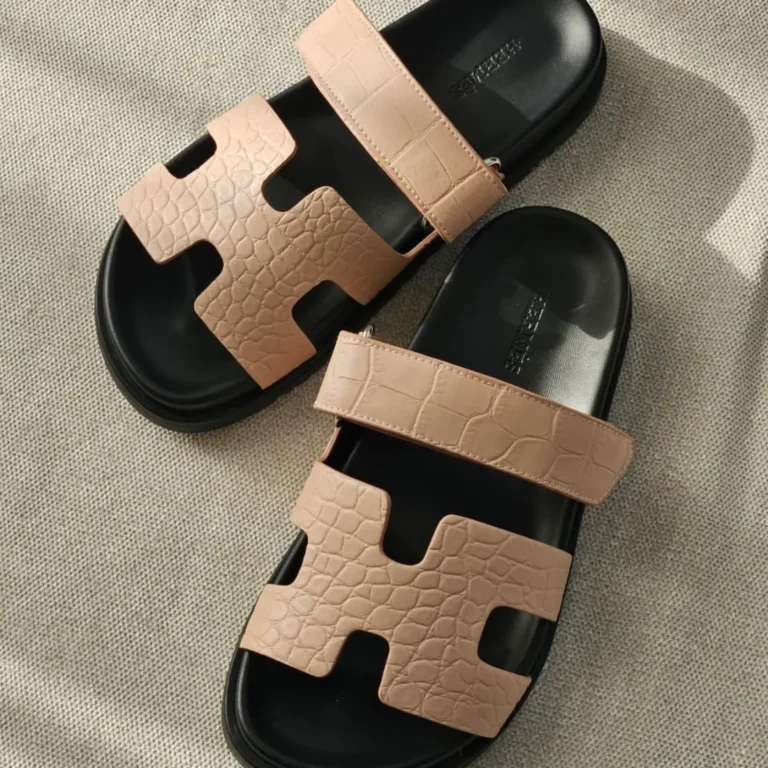 Hermès Chypre Sandals Himalaya Beige
