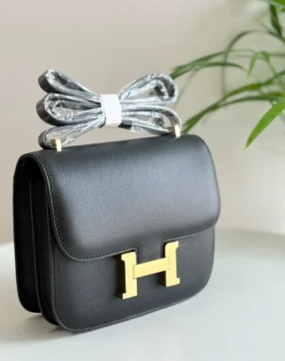 Hermès Constance bag collection Gold Black