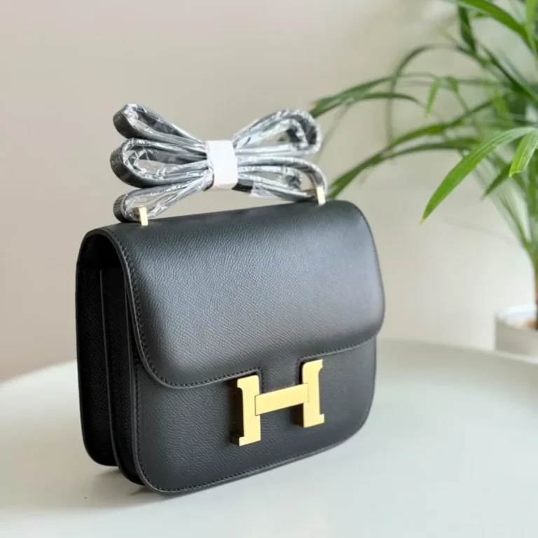 Hermès Constance bag collection Gold Black