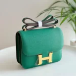 Hermès Constance bag collection Gold Jade Green