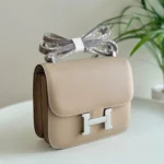 Hermès Constance bag collection Silver Light Brown