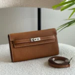 Hermes-Kelly-To-Go-Wallet-Brown