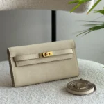 Hermes-Kelly-To-Go-Wallet-Creamy