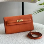 Hermes-Kelly-To-Go-Wallet-Orange