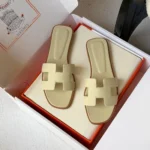 Hermes-Oran-Sandal-Hard-Leather-Creamy