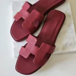 Hermes-Oran-Sandal-Hard-Leather-Crimson-2