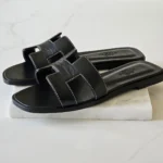 Hermes-Oran-Sandal-Soft-Leather-Black-2