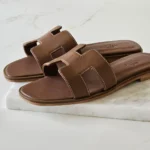 Hermes-Oran-Sandal-Soft-Leather-Brown-2