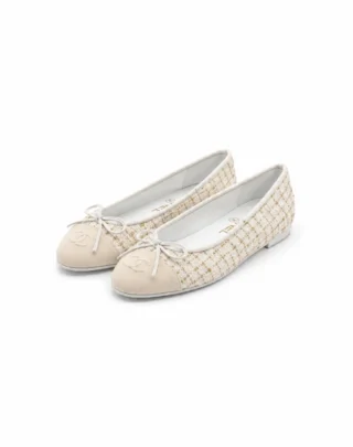 Tweed ballet flats Chanel