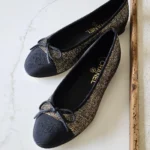 Tweed ballet flats Chanel Black