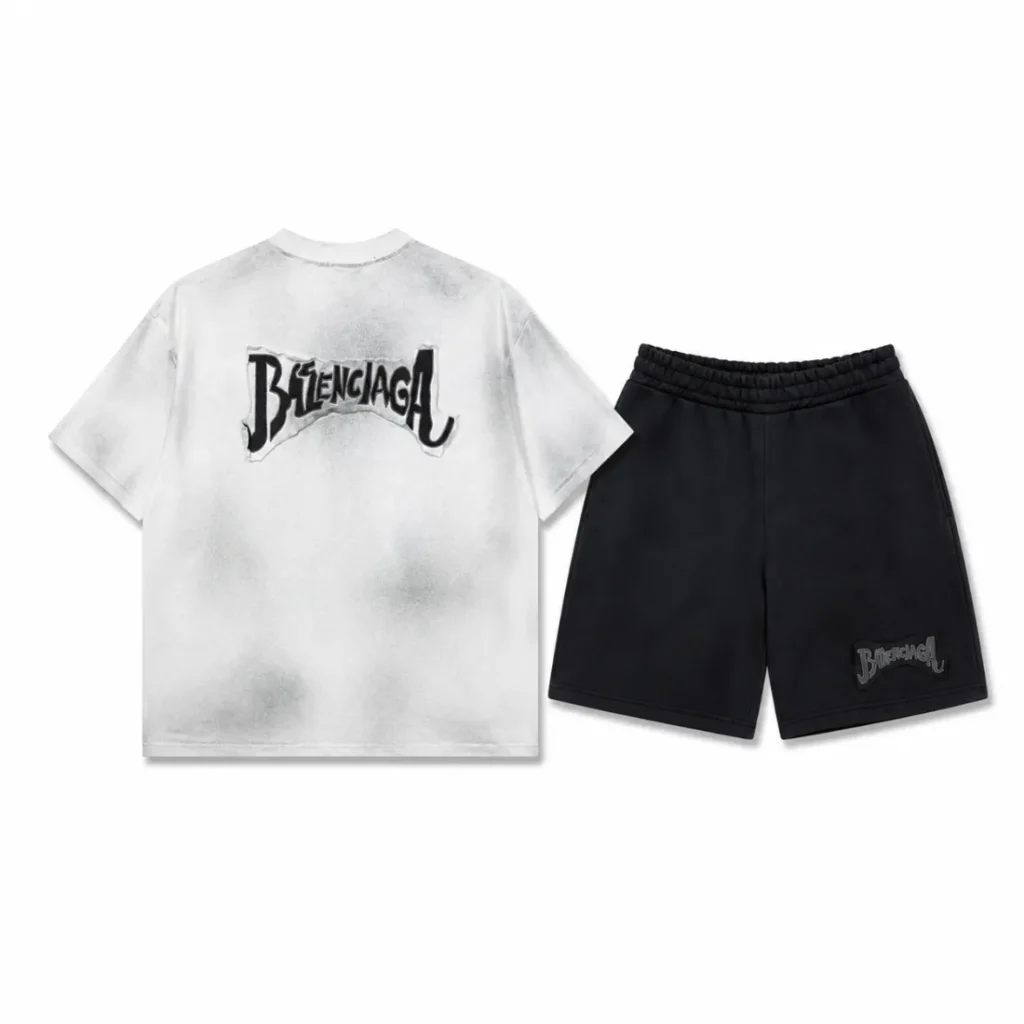 Balenciaga Metal Logo Co-ord Set (Super Master Quality)