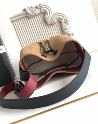 Chanel 31 Rue Cambon Suede Small Bucket Bag 4