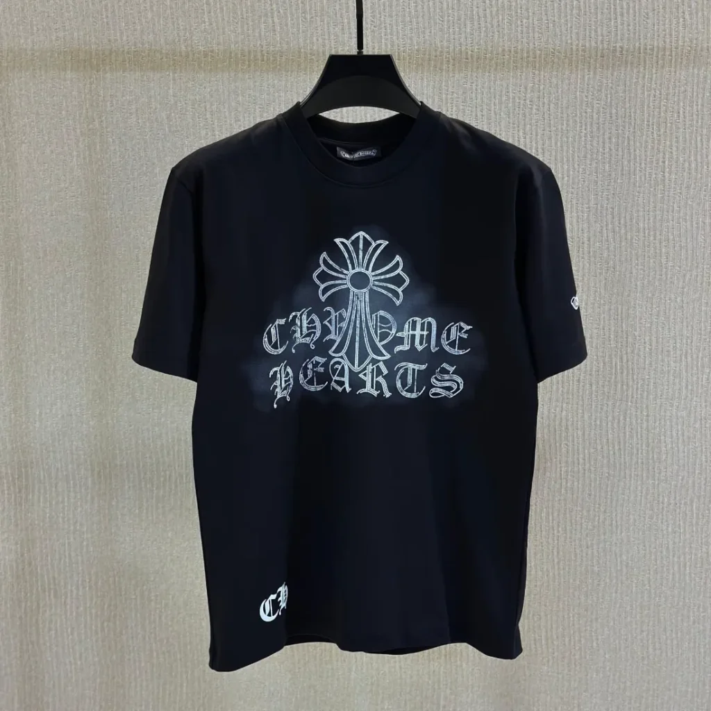 Chrome Hearts T-Shirt Black White 2