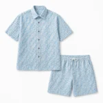 FENDI FF Jacquard Shirt & Shorts Set