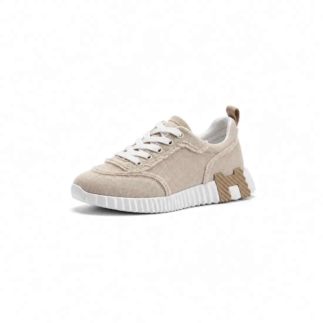 Hermès Bouncing Sneaker in Fringed Canvas Hermès Bouncing Sneaker in Fringed Canvas